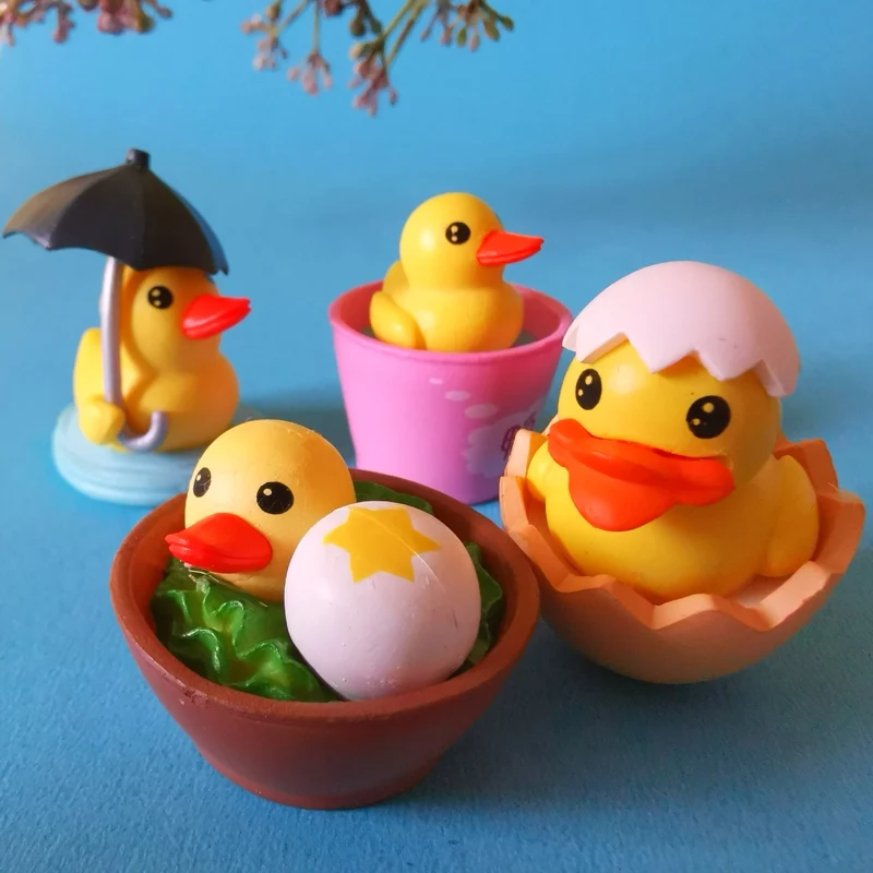 12 шт./утки/миниатюры/милые животные/Сказочный Садовый Гном/Террариум с мхом