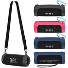 Силиконовый чехол ZOPRORE для JBL Flip 6 с Bluetooth-динамиком, дорожный защитный чехол с плечевым ремнем и карабином