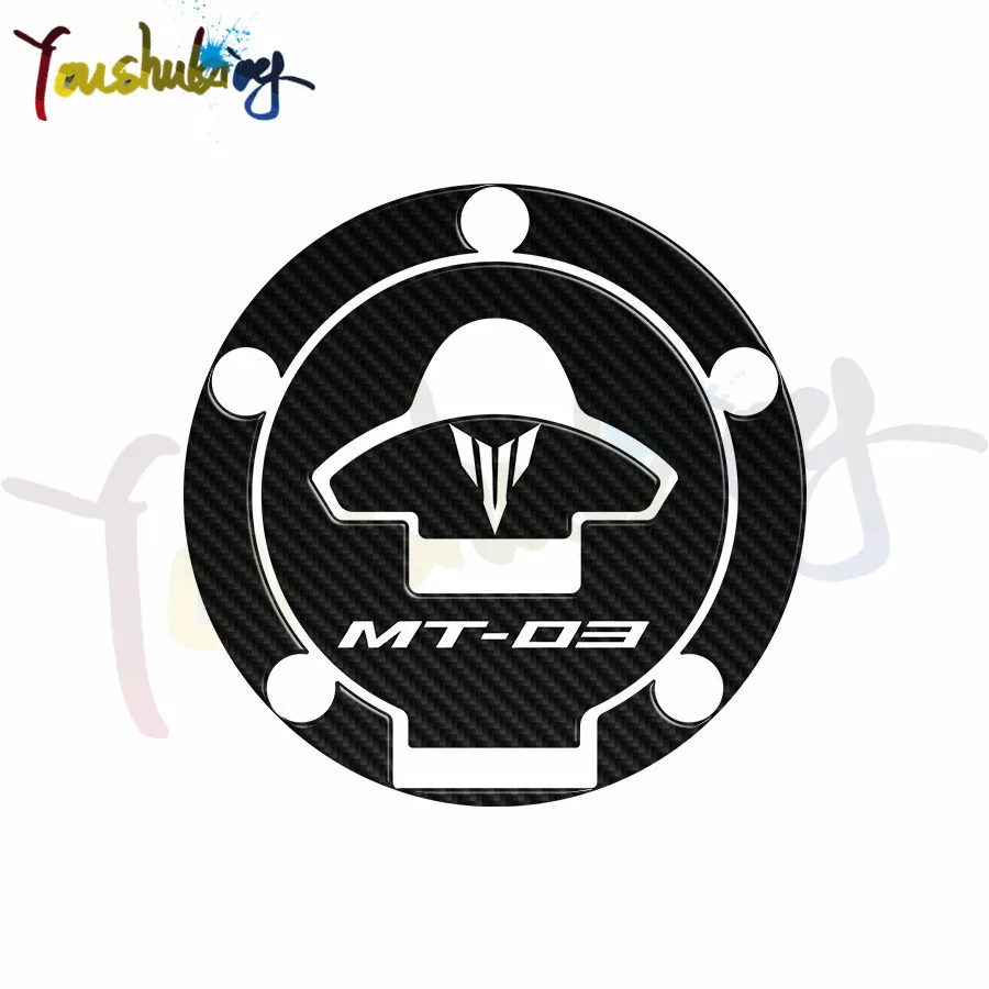 

Carbon Fiber Fuel Oil Tank Pad Decal Protector Cover Sticker fit for MT-03