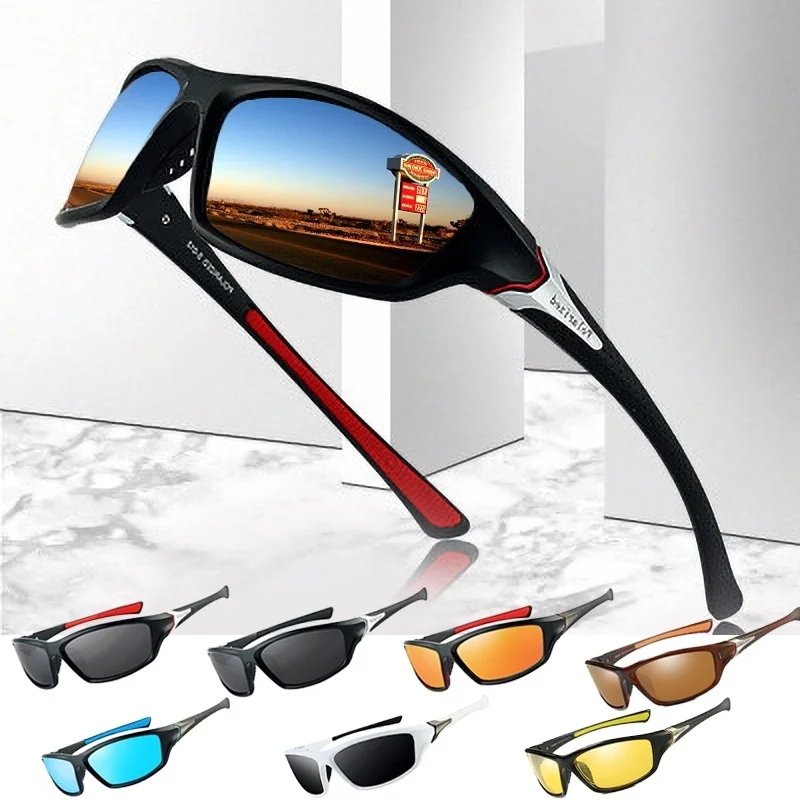 

2020 Sun Glasses Sport Eyewear Sun Glasses Vintage New Luxury Polarized Sunglasses Male Men Goggle Travel Driving Classic