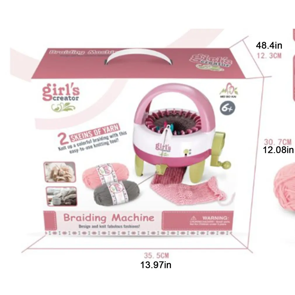 

48/22 needles handmade wool knitting machine cylinder wool loom hand-knitted scarf sweater hat socks adult lazy artifact