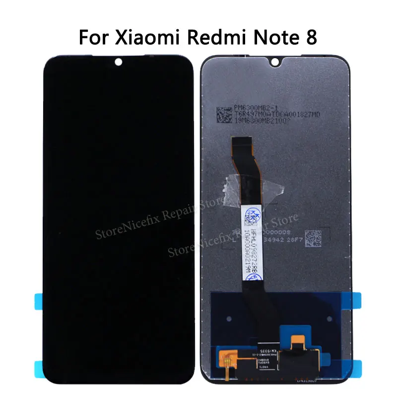 ЖК дисплей для Xiaomi Redmi Note 8 Pro дигитайзер сенсорная панель экран M1906G7I 2015105 с