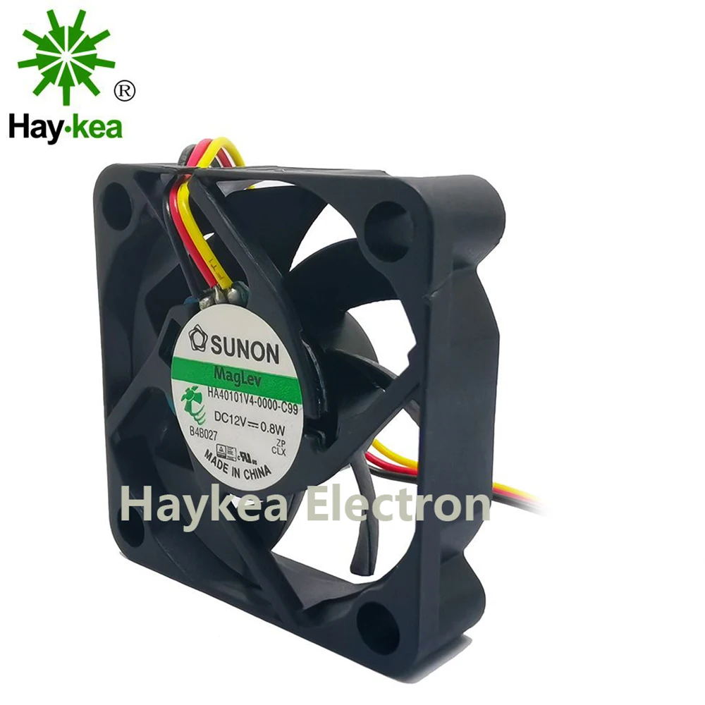 Для Охлаждения Sunon HA40101V4-0000-c99 4010 40 мм 4 см 40*40*10 Вентилятор охлаждения 12V 0,8 W 0.06A 3 ПИН-кода 2 pin Поддержка по изображениям HA40101V4