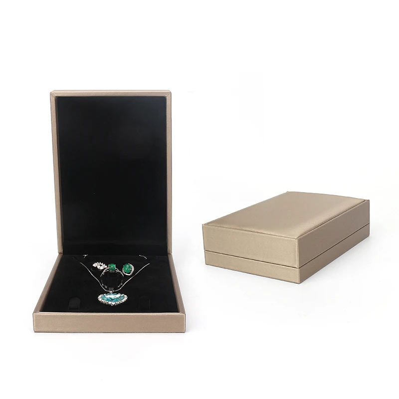 Right-angle Drawing Wedding Ring Necklace Earring Storage Packaging For Female