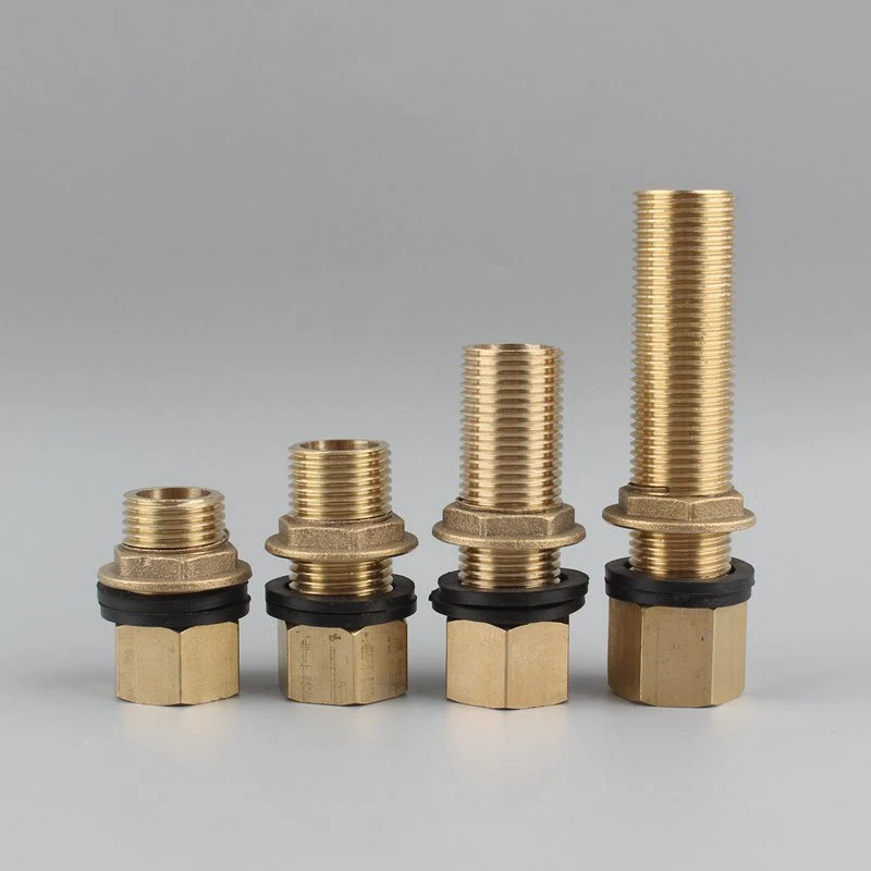 

1pc Brass G1/2 Inch Thread Straight Quick Connector Water Tower Aquarium Tank Fish Tank Water Tank Joint Garden Water Connectors
