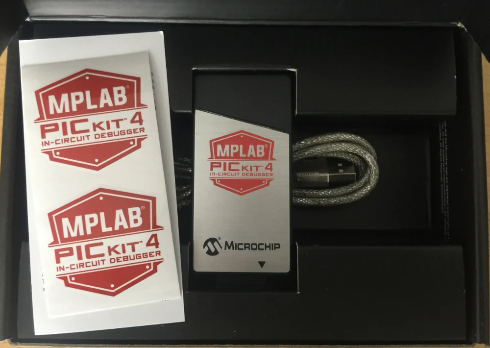 1 ~ 2 pcs/lote PG164140 Hardware Debuggers MPLAB PICKit 4 PICKit4 with USB cable 100% Original nuevo | Бытовая техника