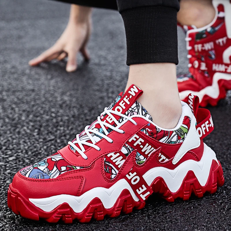 

Новинка 2021, молодежная дизайнерская унисекс Высококачественная Уличная Повседневная обувь, удобные и дышащие кроссовки на шнуровке