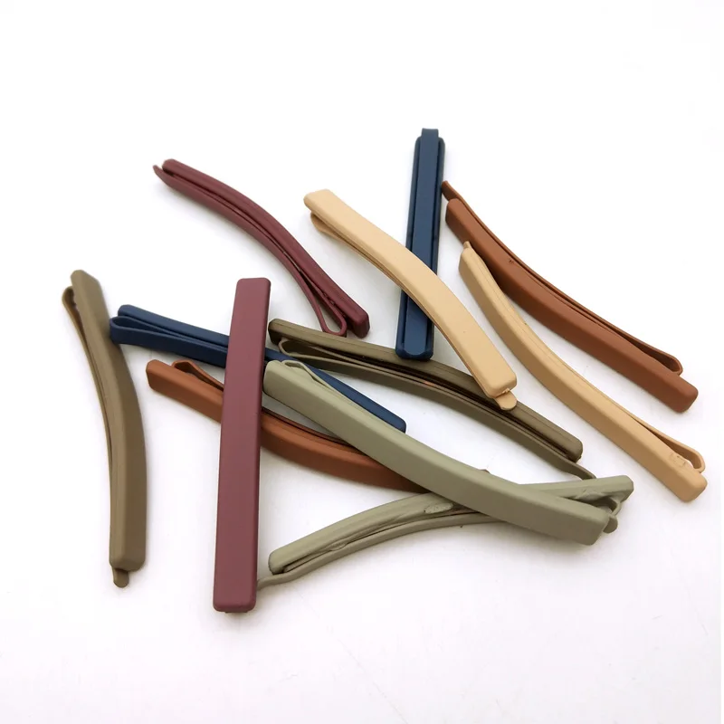 

Classic Narrow Square Hair Pins Women Elegant Hot Selling Clips Simple Exquisite Accessories Wholesale 2Pcs