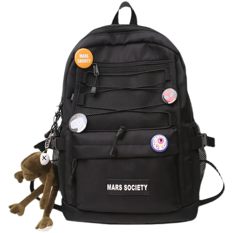 

Backpack Fashion Brand Street High School High-capacity Computer Bag Female Campus Wild School Bag College Student Backpack