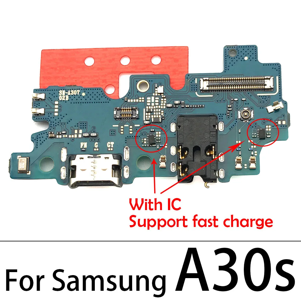 USB Charger Port Connector Board Flex Cable For Samsung A80 A70 A60 A50 A40 A30 A20 A10 A202F A7 A9 2018 A750 A920 A10s A20s | Мобильные
