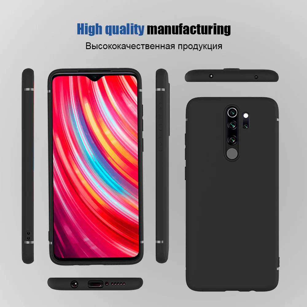 FIERBUKE Redmi Note 8 Pro 8T 7 6 pro 5 8A 7A case silicone cover.case for xiaomi redmi note 6A |