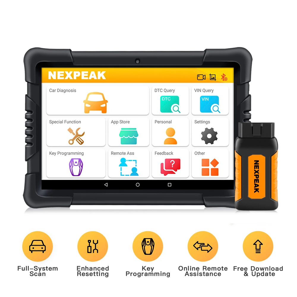 Диагностический сканер NEXPEAK K1 Pro Obd 2 прибор для диагностики автомобиля с ABS