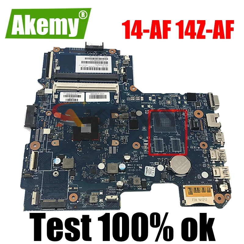 

laptop Motherboard For HP 14-AF 14Z-AF 814509-501 814509-001 814506-001 system mainboard 100% Fully Tested