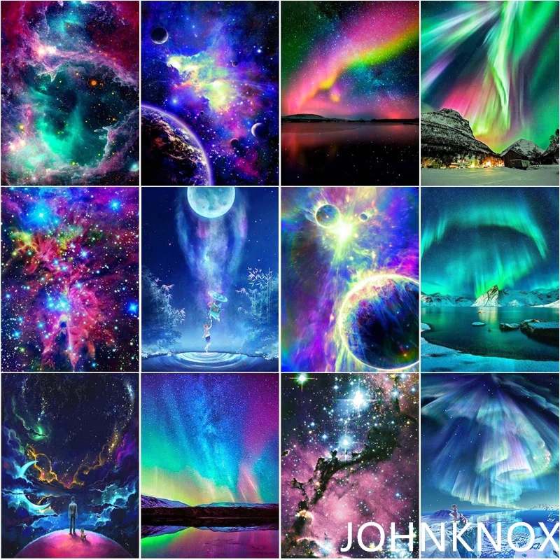 

5D алмазная живопись «сделай сам», алмазная вышивка Aurora, полная круглая и квадратная вышивка, Алмазная мозаика, вышивка крестиком, домашний д...
