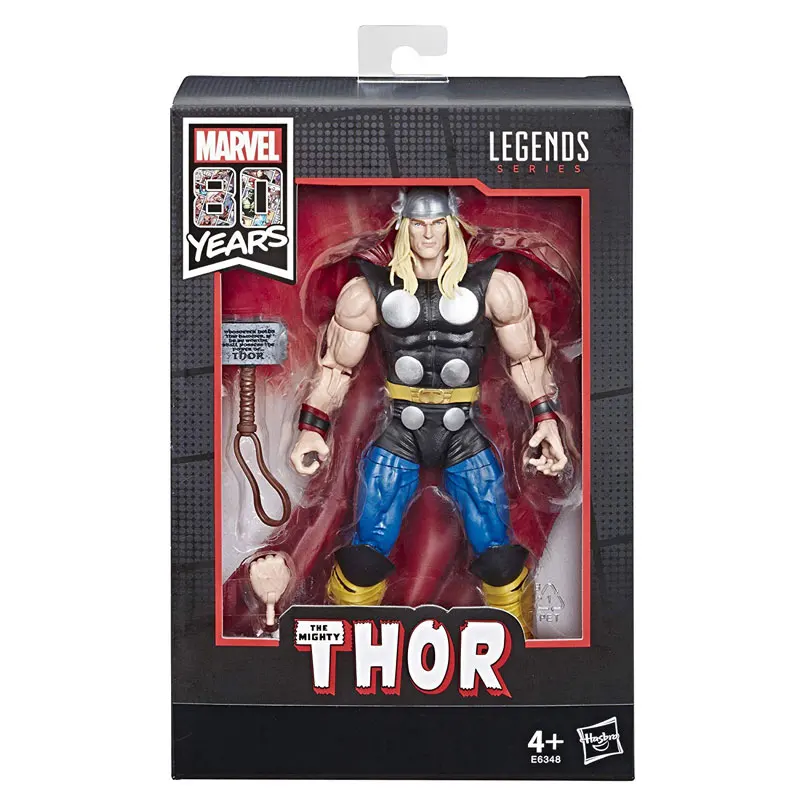 

15.3cm Hasbro Marvel Legends Thor 80th anniversary PVC Action Figure Collection Model Toys Gift Collection outfit