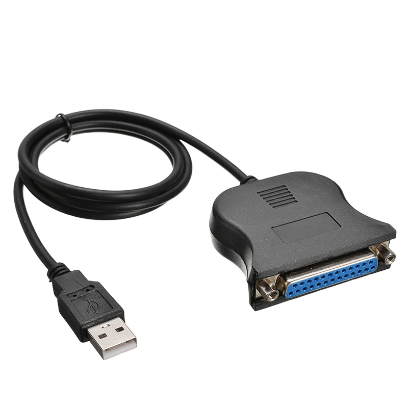 Новое поступление 1 шт. кабель для принтера с параллельным портом 0 8 м USB 2 до 25