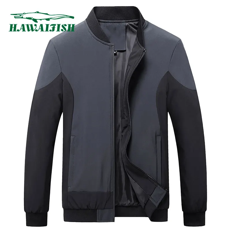 Мужская бейсбольная куртка в Корейском стиле с круглым вырезом|Мужские куртки| |