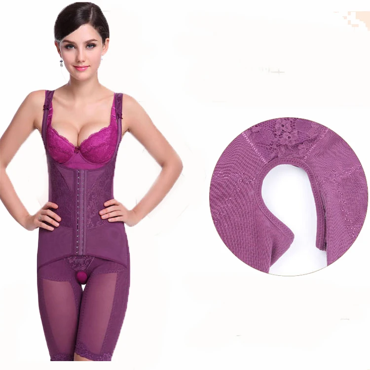 Plus size full bodysuits Women Body shaper waist trainer Slimming underwear Shapewear slimming pants butt enhancer | Женская одежда
