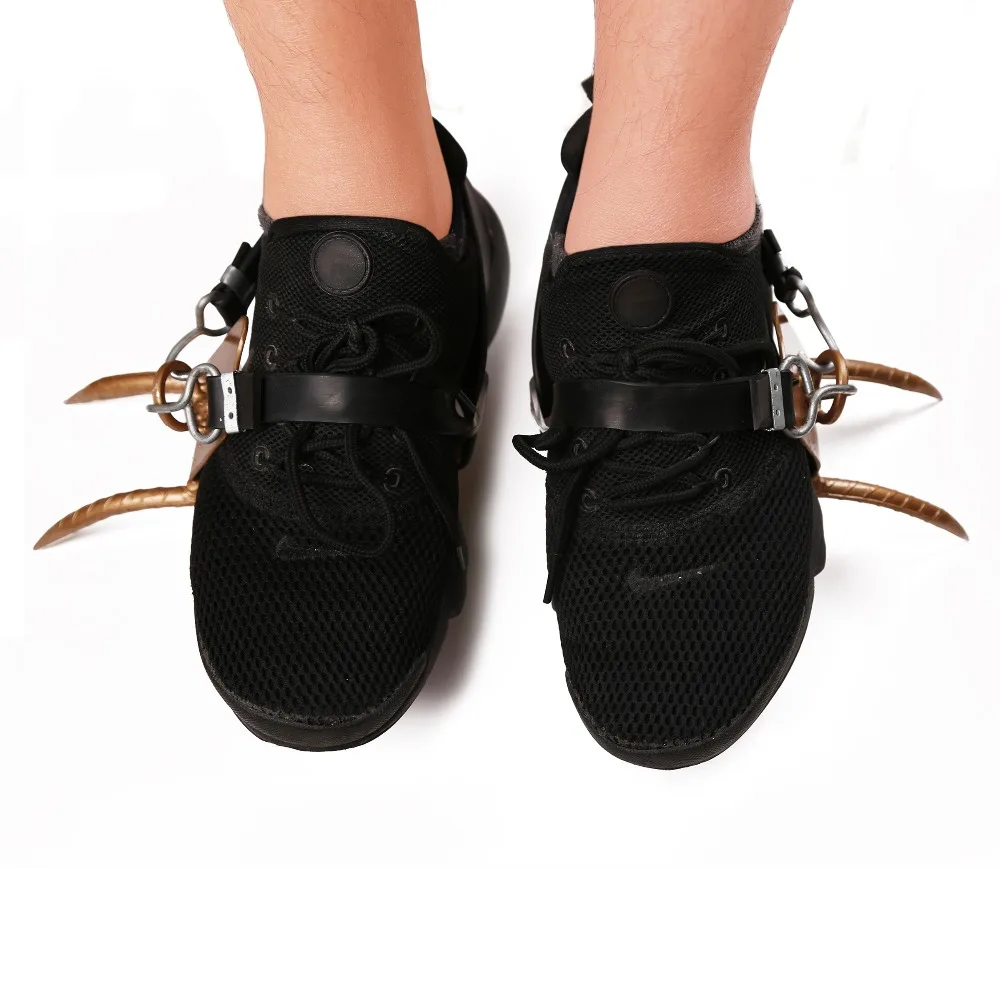 Шпоры для скалолазания на дереве инструменты кокосов снаряжение Прямая