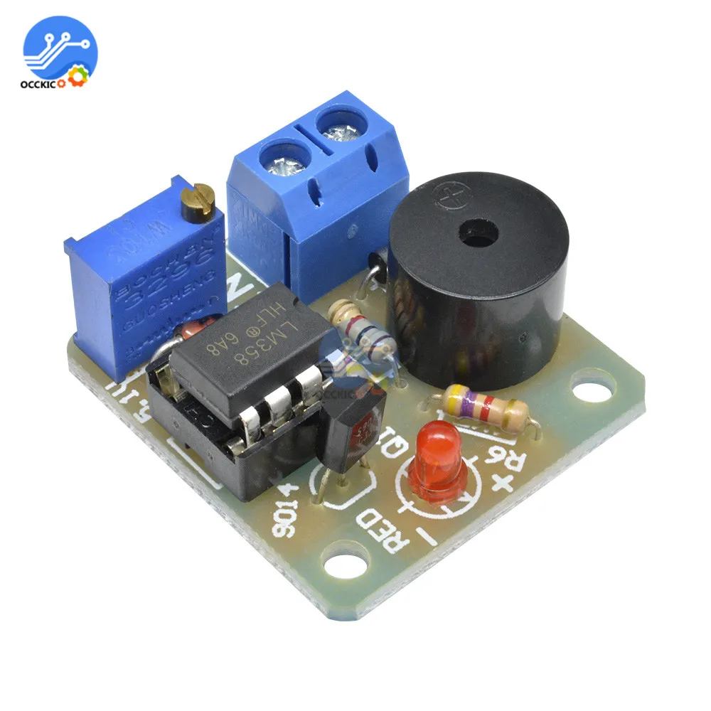 12 В Новый Аккумуляторный звуковой светильник сигнальный сигнал модуль