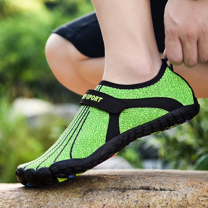 Плавательные кроссовки для мужчин легкая Нескользящая спортивная обувь