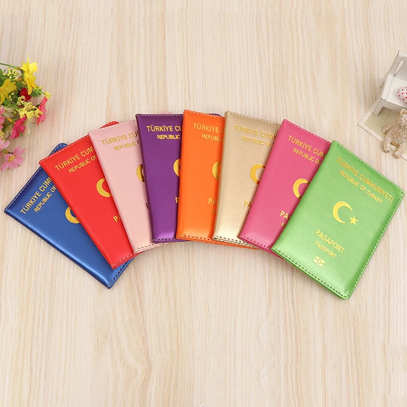 

Personalised Leather Turkey Passport Cover Customized Travel Passport Holder Turkey Wallet Covers For Passports Girls Turkey