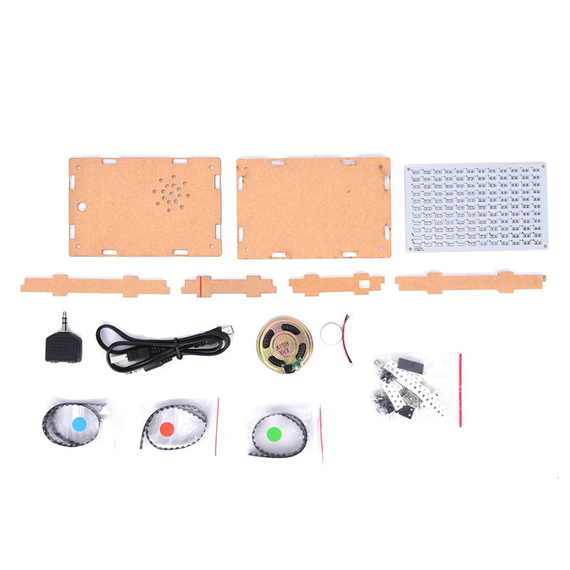 1 компл. светодиодный Hi-Fi дисплей анализатор спектра музыки усилитель MP3 для ПК