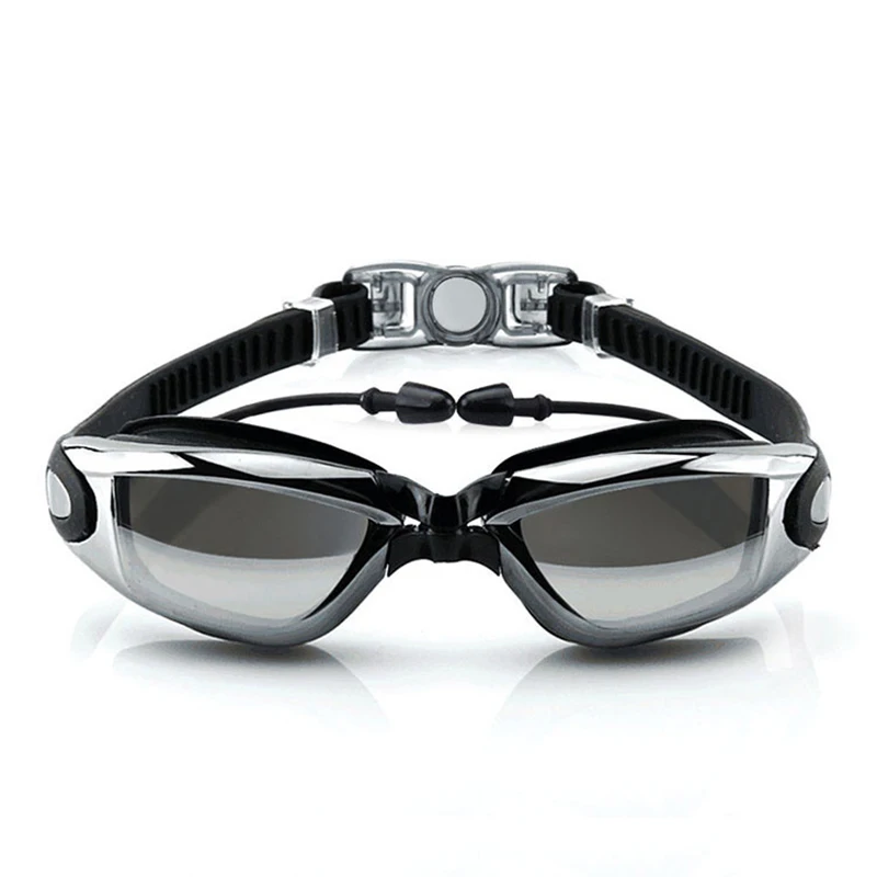 

Professional Optical Swimming Goggles Earplug Adults Antifog UV Protect Myopia Goggles Men Women Waterproof Pool Diving Glasses