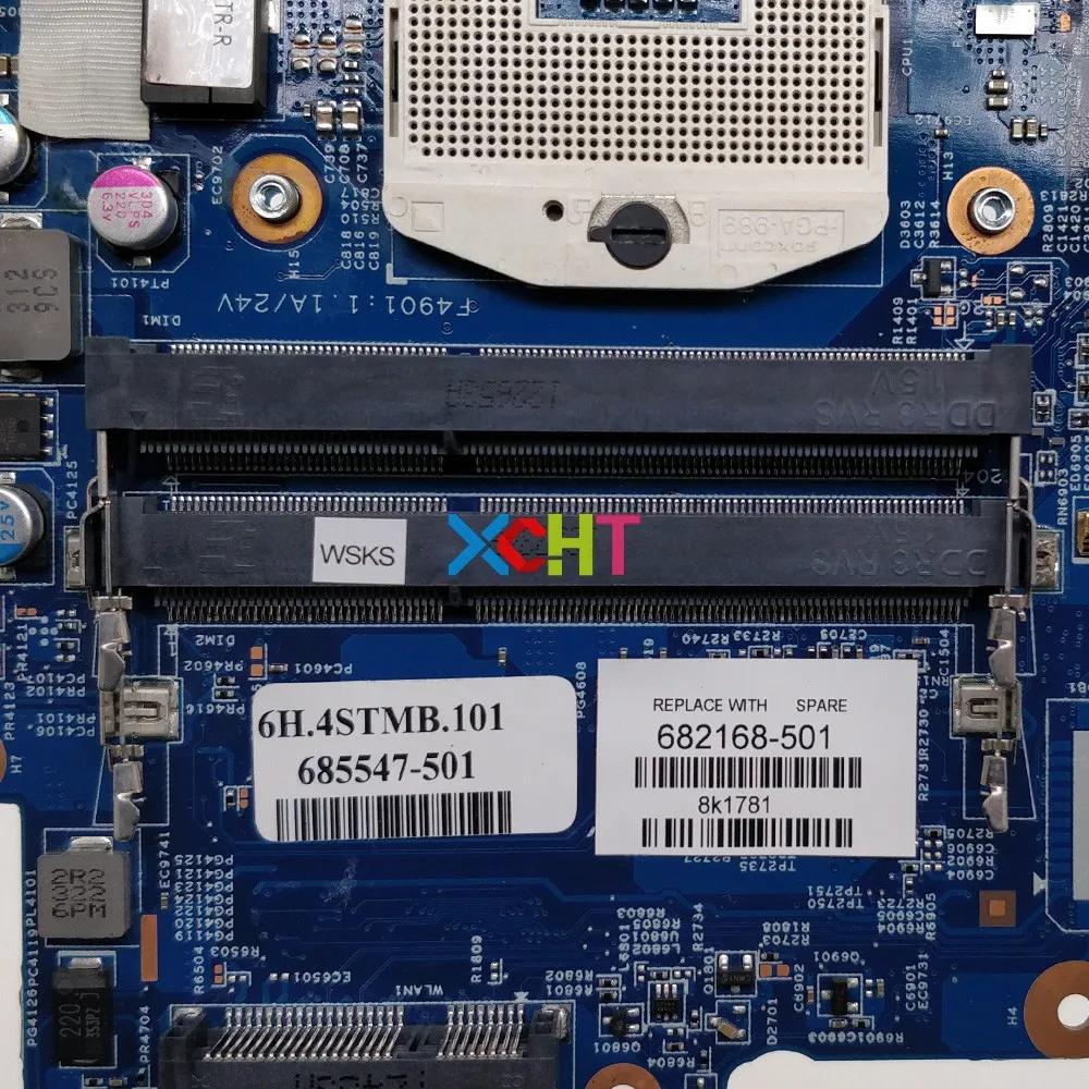 682168-501 682168-601 630M/1G для струйного принтера HP Pavilion DV6 серии DV6T-7000 Материнская плата