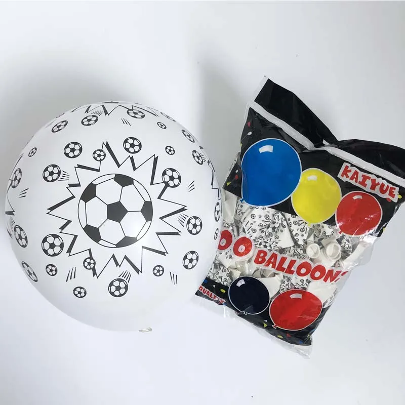 20 шт. 12-дюймовые футбольные латексные надувные шары | Дом и сад
