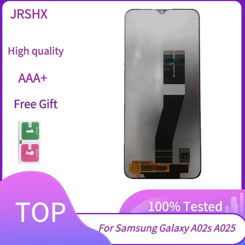 

ЖК-дисплей 6,5 дюйма для Samsung Galaxy A02s A025 с рамкой, сенсорный экран с дигитайзером для Samsung A02s LCD A025M A025F/DS A025G/DS LCD