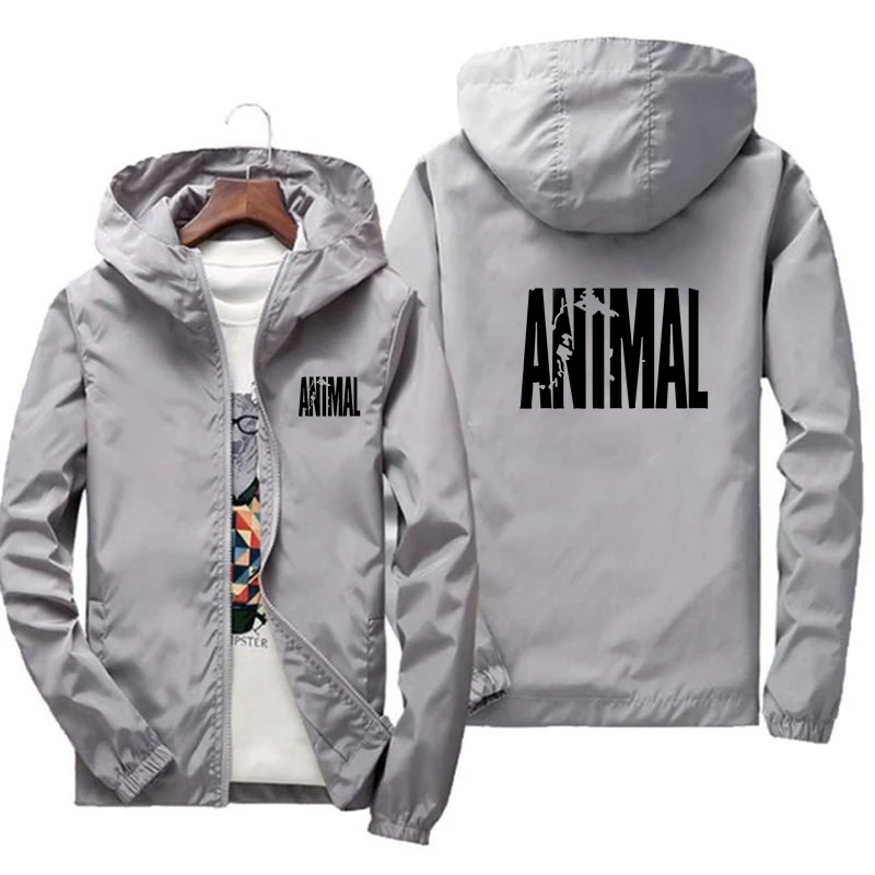 

2021 New Light Weight High Coat Large Size 6XL 7XL Men Spring Summer Coat Hat Thin Windbreaker Zippered Casual Coat