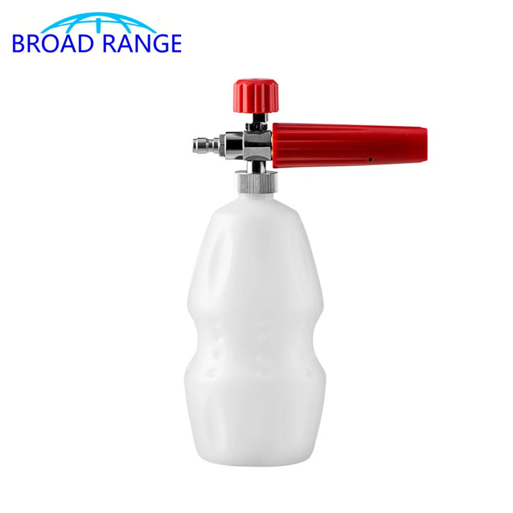 

Adjustable Foam Cannon 1 Liter Bottle Snow Foam Lance With 1/4" Quick Connector Foam Blaster for Pressure Washer Gun