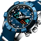 Мужские часы Readeel, роскошные СВЕТОДИОДНЫЕ Цифровые кварцевые часы с хронографом, мужские спортивные часы, водонепроницаемые наручные часы