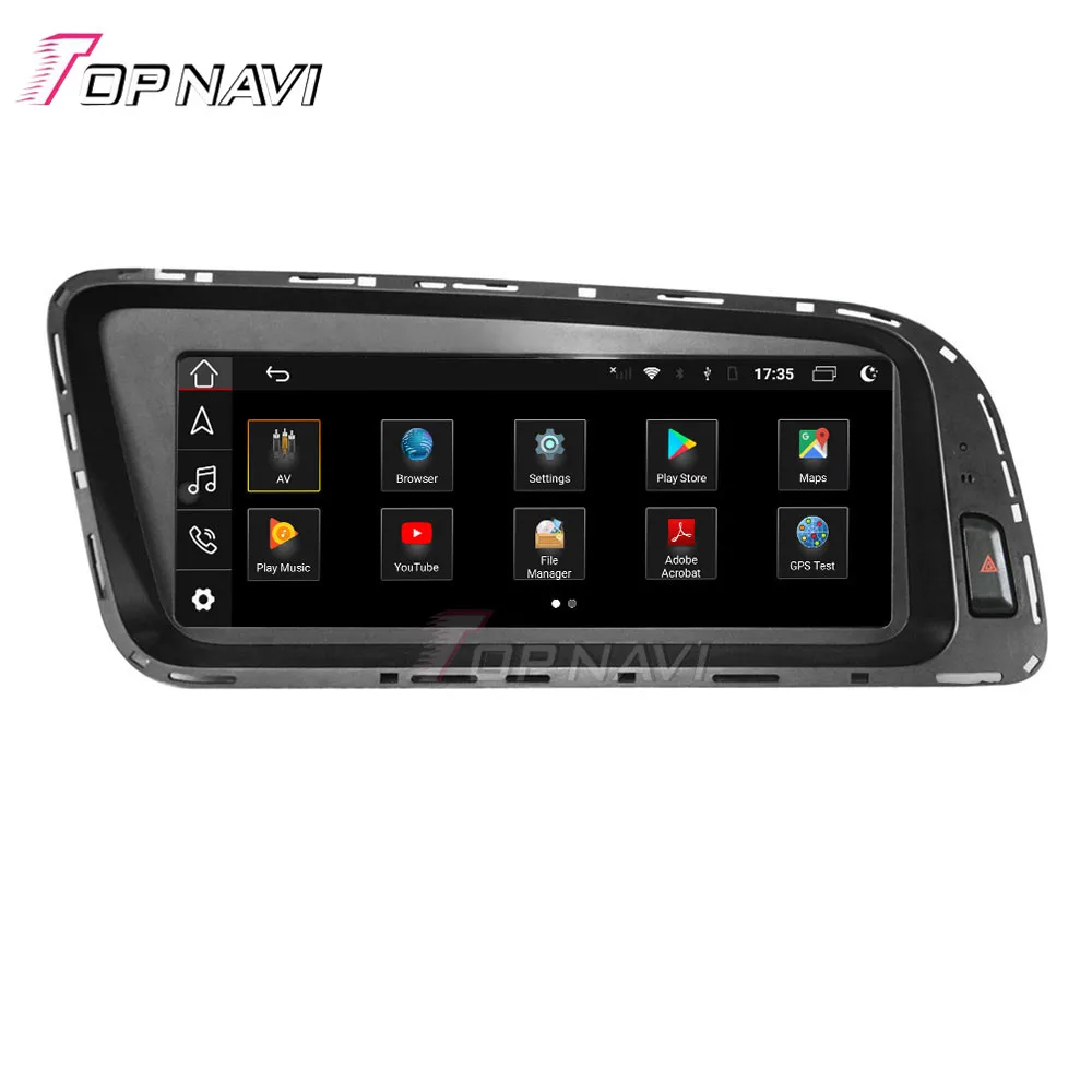 Автомобильный медиацентр Topnavi Android 9 0 Радио для AUDI Q5 2009 2010 2011 2012 2013 2014 2015 стерео GPS