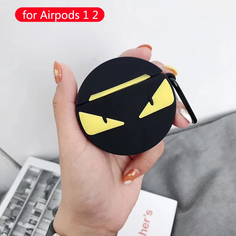 174 Для Apple Airpods чехол силиконовые милые аксессуары для мультяшных Airpods 2 Наушники коробка Беспроводная bluetooth-гарнитура защитный чехол - Цвет: 174