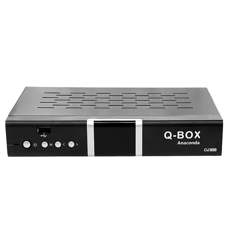 Q-BOX ANACONDA спутниковый ТВ приемник для Европы USB2.0 DVB-S2 H.264 HD tv Smart tv Box с бесплатным воздухом цифровой блок для телевизора, qbox Q BOX