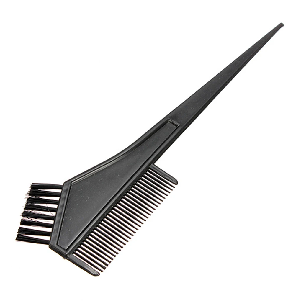 

4Pcs/set Accessories Black Plastic Hair Dye Colouring Brush Comb Bowl Hairdressing Styling Tools