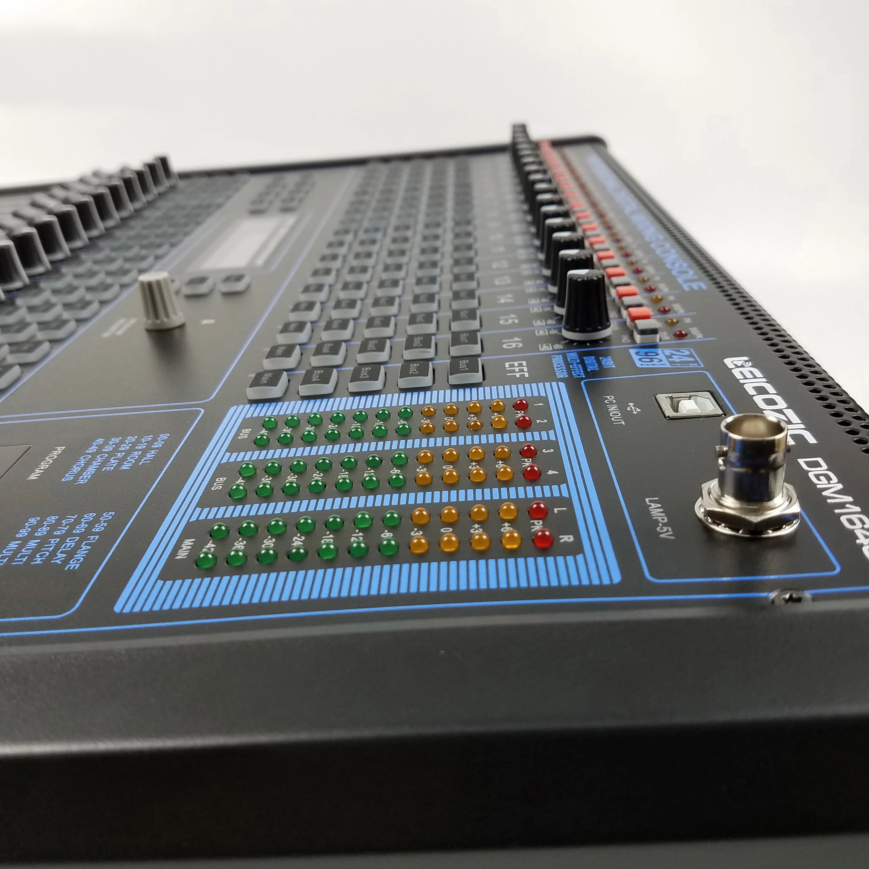 Цифровой аудиомиксер 16 каналов 19 &quot стойка Профессиональный микшерный пульт