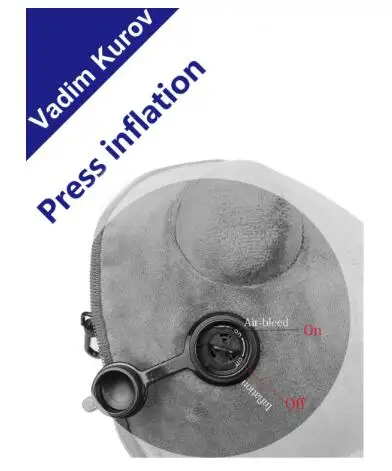 Надувная U-образная подушка для шеи путешествий офиса самолета вождения