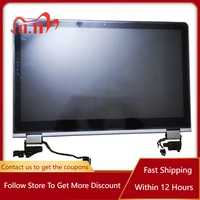 15 6 inch laptop lcd screen for hp pavilion x360 15t br 15 br series lcd display touch screen 925711 001 hd fhd silver