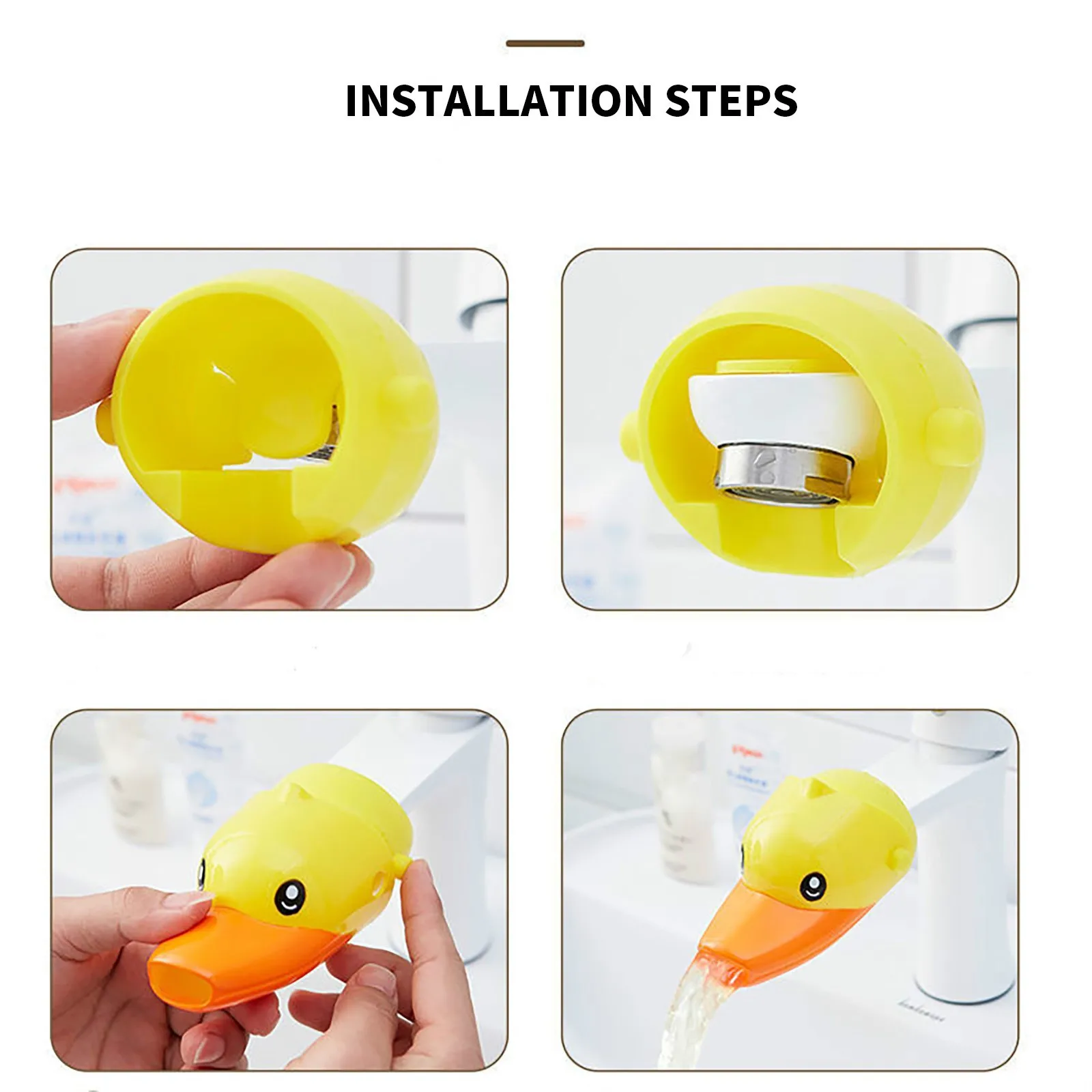 Удлинитель для крана силиконовый с защитой от брызг | Дом и сад