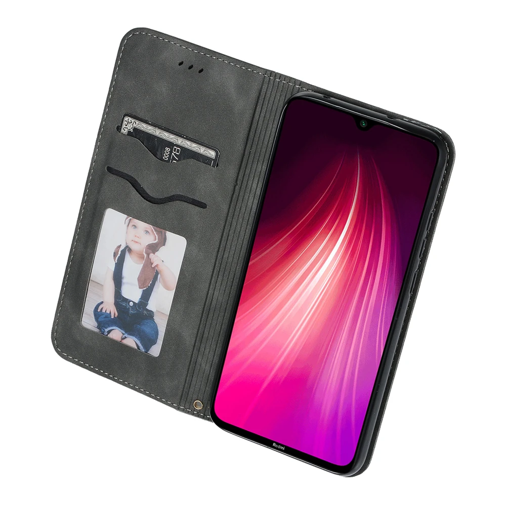 Чехол для Xiaomi 9T 9T Pro Роскошный Ретро Кожаный флип-чехол на магните для Redmi Note 8 8 Pro 8A чехол-кошелек с подставкой Чехол-книжка