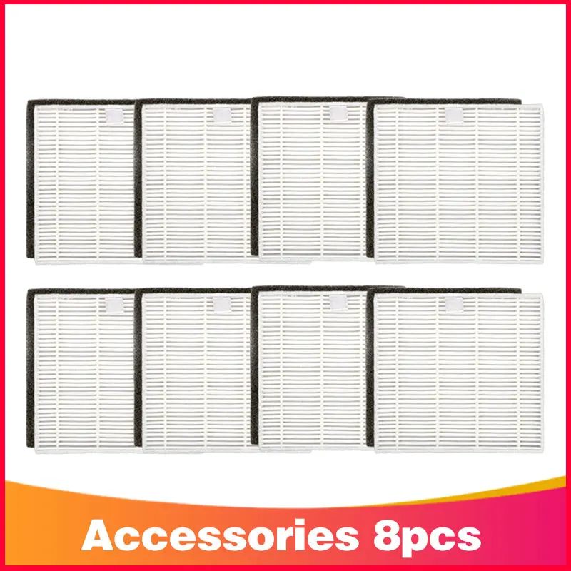 

Washable Main Side Brush Hepa Filter Mop Cloth Replacement for iLife V8 V8s X750 X800 X785 V80 Robot Vacuum Cleaner Spare Parts