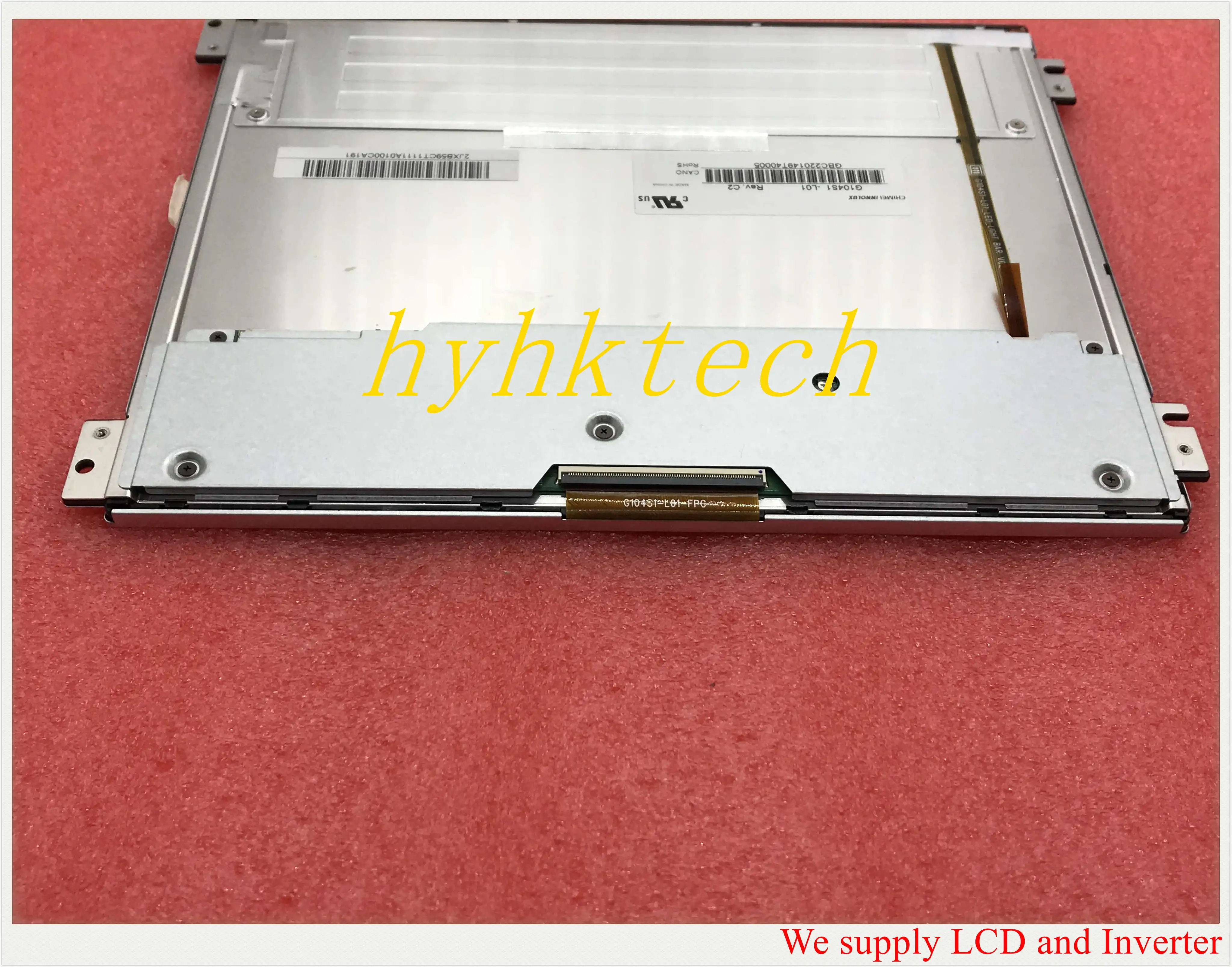 ЖК панель с диагональю 10 4 дюйма и кабельной линией. 100% Протестировано перед