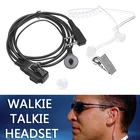 Mayitr 1 шт. 2 Pin Ручной наушник наушники Шум снижения Воздушная трубка наушники безопасности наушники подходят для рации домофон