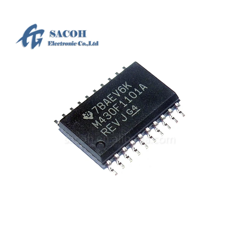 

5 шт./лот Новинка MSP430F1101AIDWR MSP430F1101AIDW M430F1101A или MSP430F1101IDWR MSP430F1101IDW M430F1101I лапками углублением SOP-20 микроконтроллер