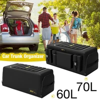 new car suv trunk organizer storage box 600d oxford cloth waterproof can folding 60l70l capacity luggage box