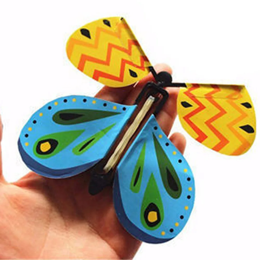 

Novelty Flying Butterfly Magic Transform Into Flying Butterfly Trick Prop Toy Funny Creative Magic Kids Toy игѬђки для деей Y*