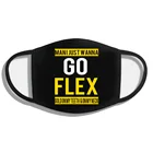 GO FLEX белая IVERSON POST MALONE FETTY WAP Дрейк RNB ловушка хип-хоп рэп бренд Мужская маска 100% хлопок